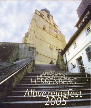 AV200502-Cover - Albvereinsfest 2005 in Herrenberg